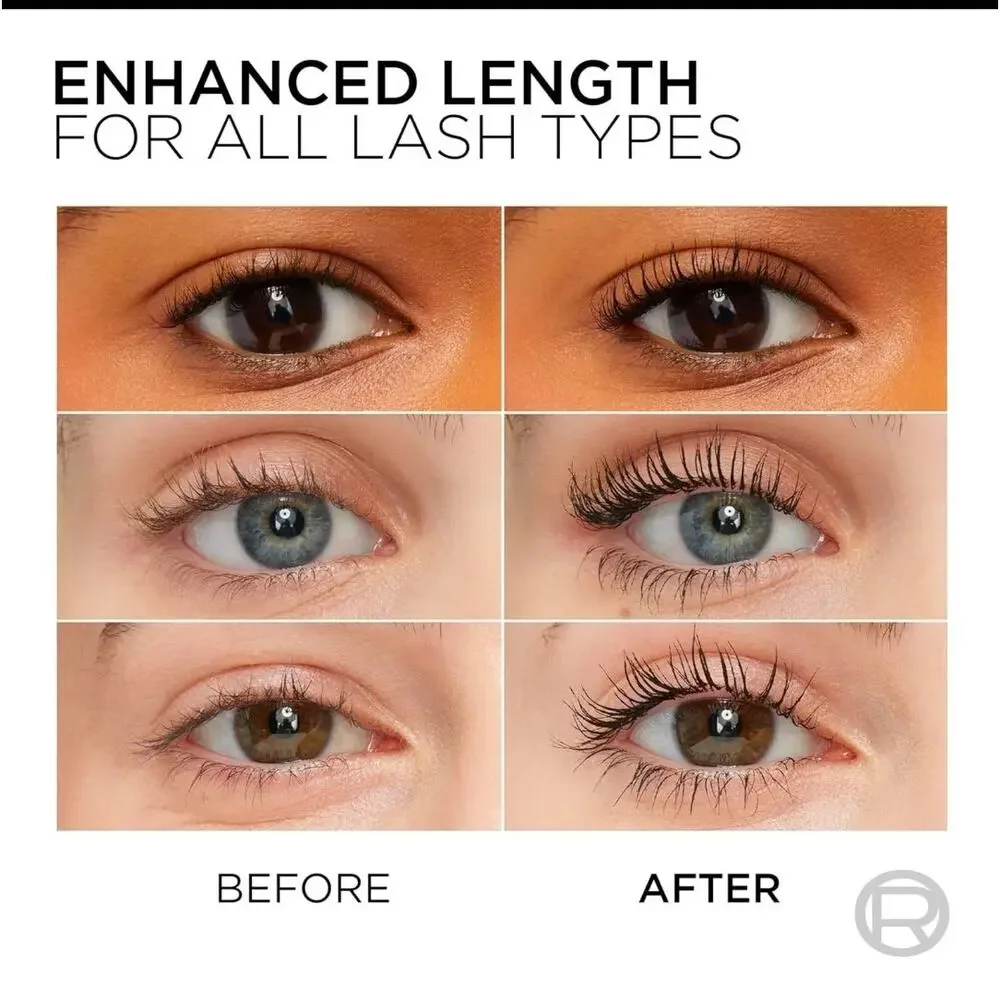 L'Oreal Paris Telescopic Original WATERPROOF Mascara 925 BLACK 0.24 fl oz✨️NIP✨️